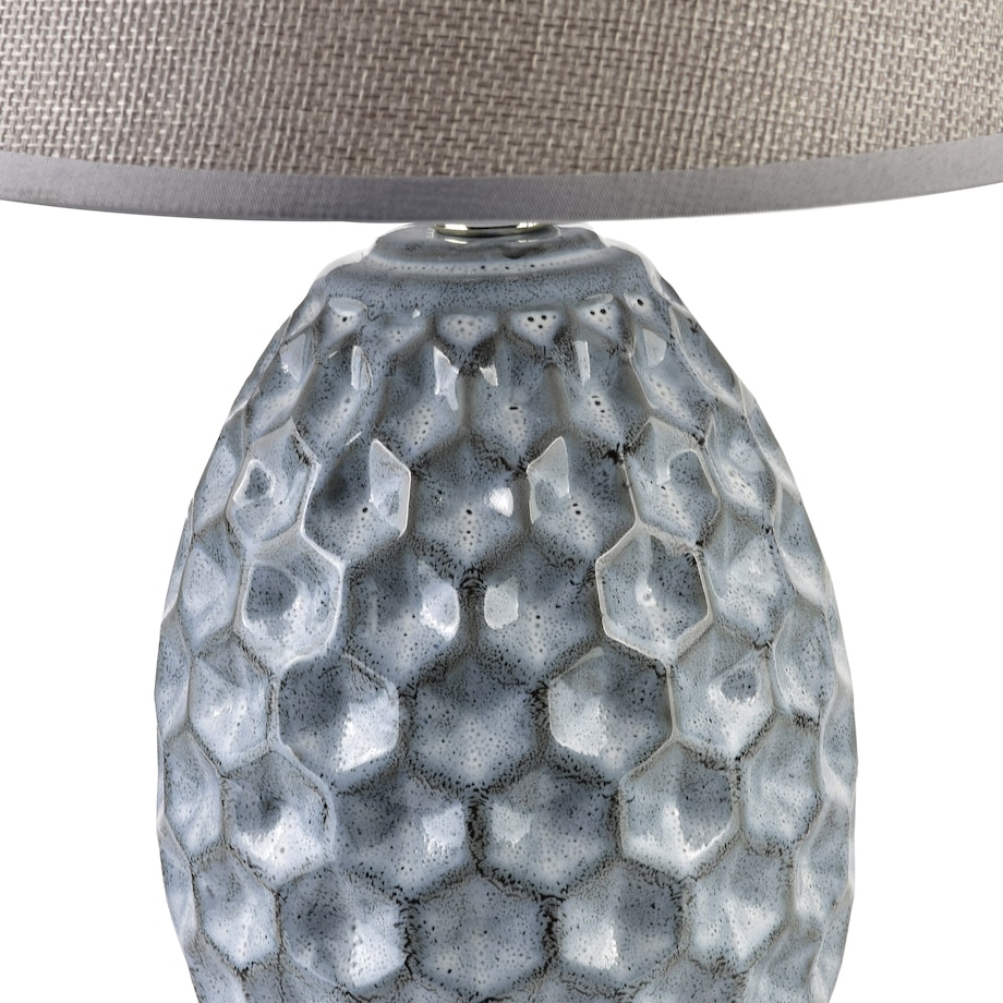 LETI CRATER Lampa stołowa 11x11x34cm