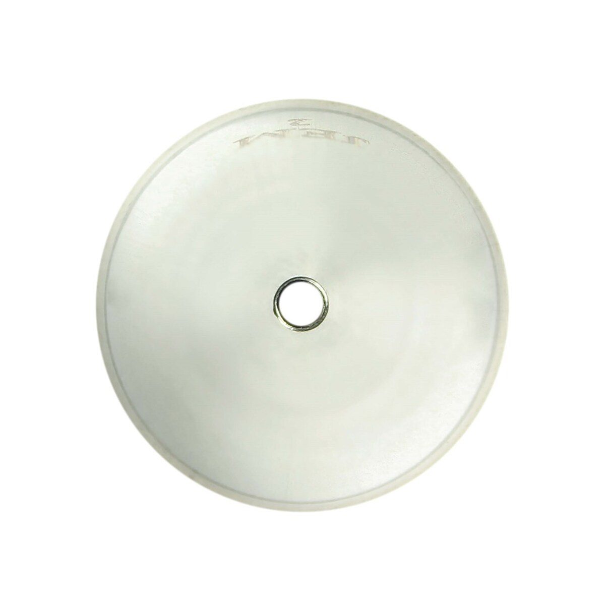 PME Stalowa końcówka dekoracyjna okrągła