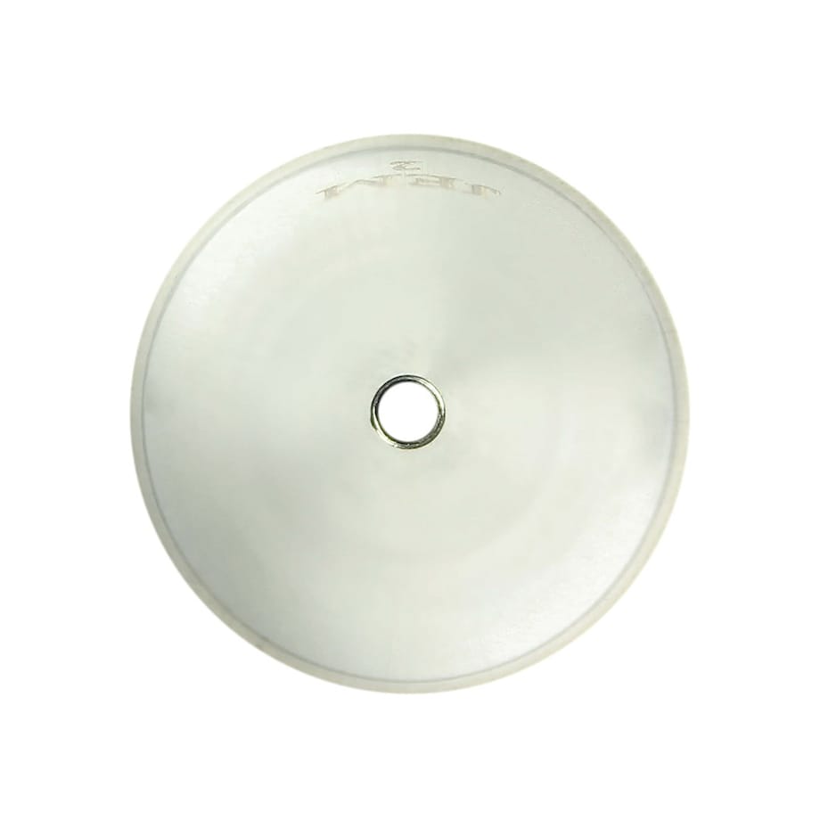 PME Stalowa końcówka dekoracyjna okrągła