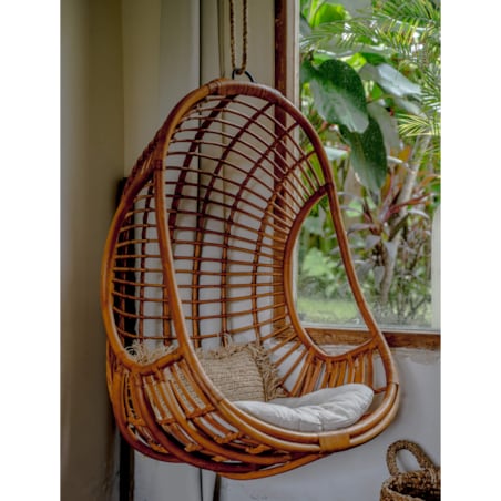 WISZĄCY FOTEL HUGO NATURALNY