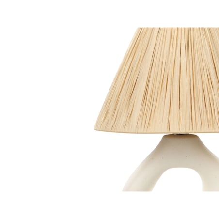 Lampa stołowa BARBAS Ceramika Naturalny