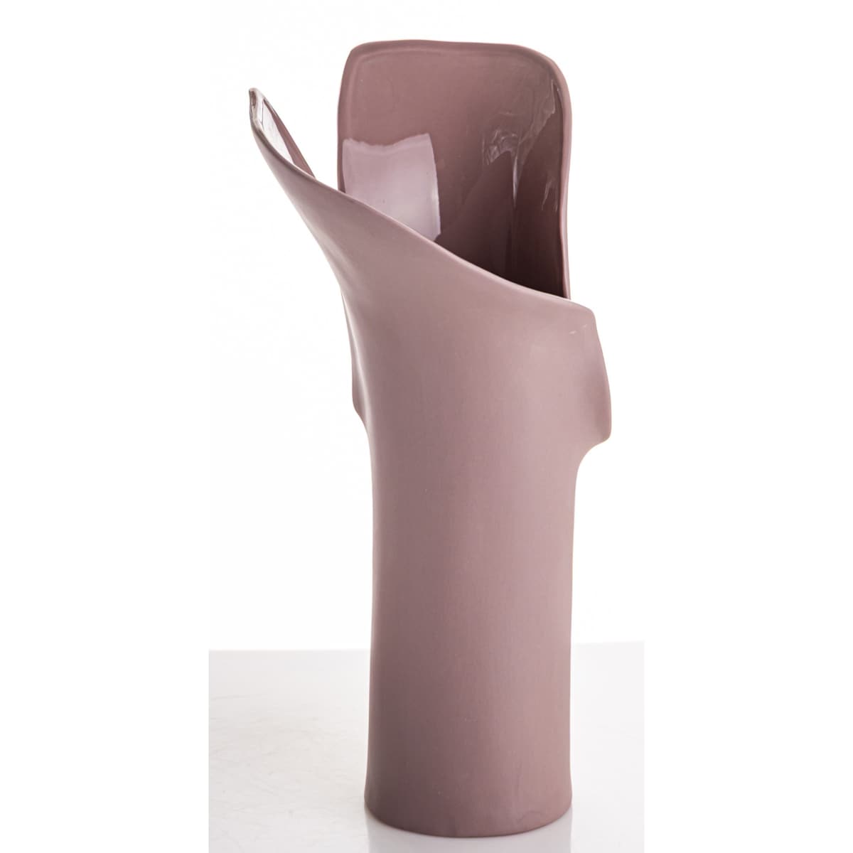 Wazon porcelanowy 35x19x14 cm LARRY różowy