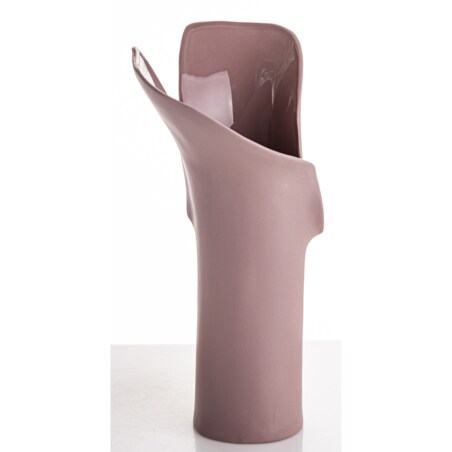 Wazon porcelanowy 35x19x14 cm LARRY różowy