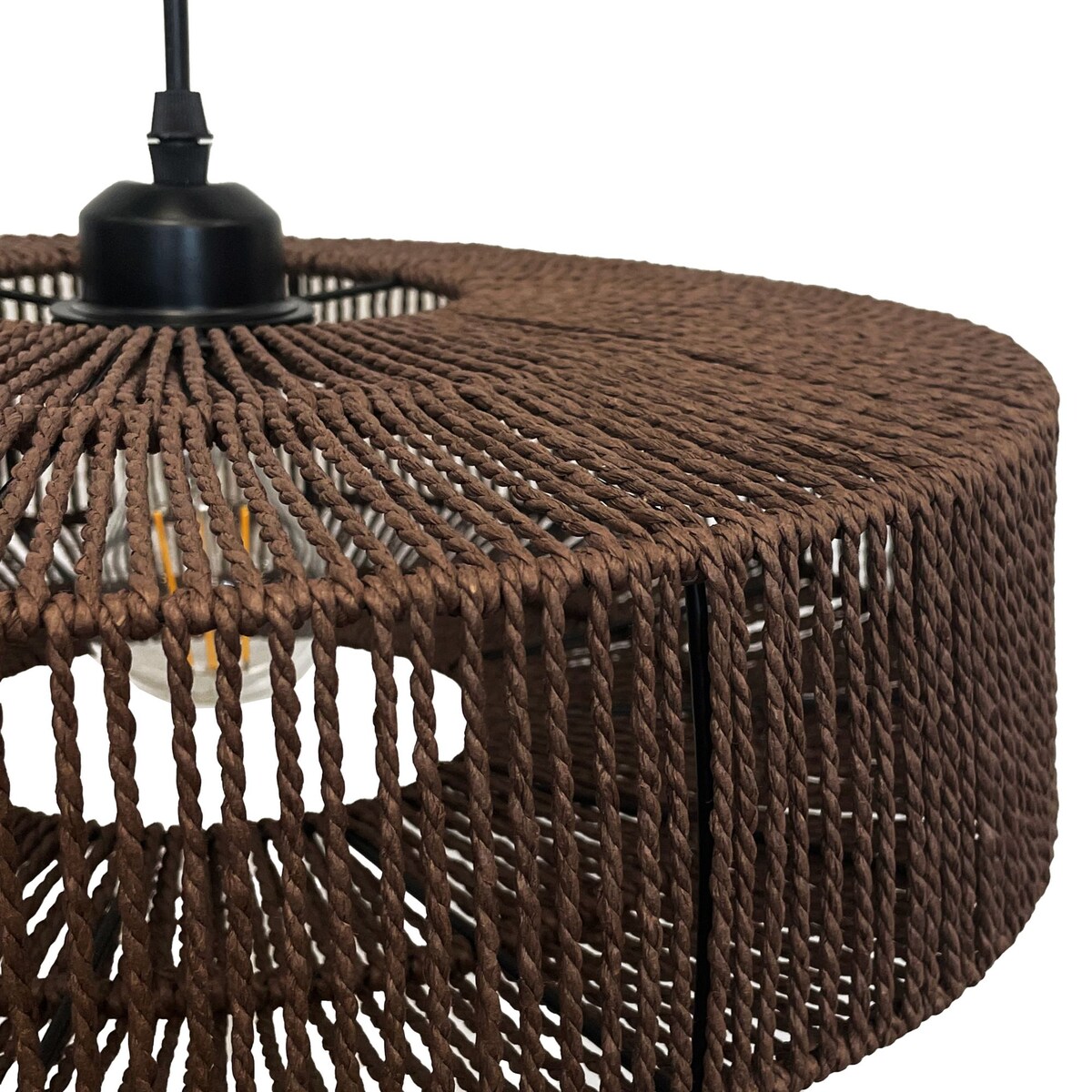 Lampa Wisząca Boho APP1295-1CP Brązowa