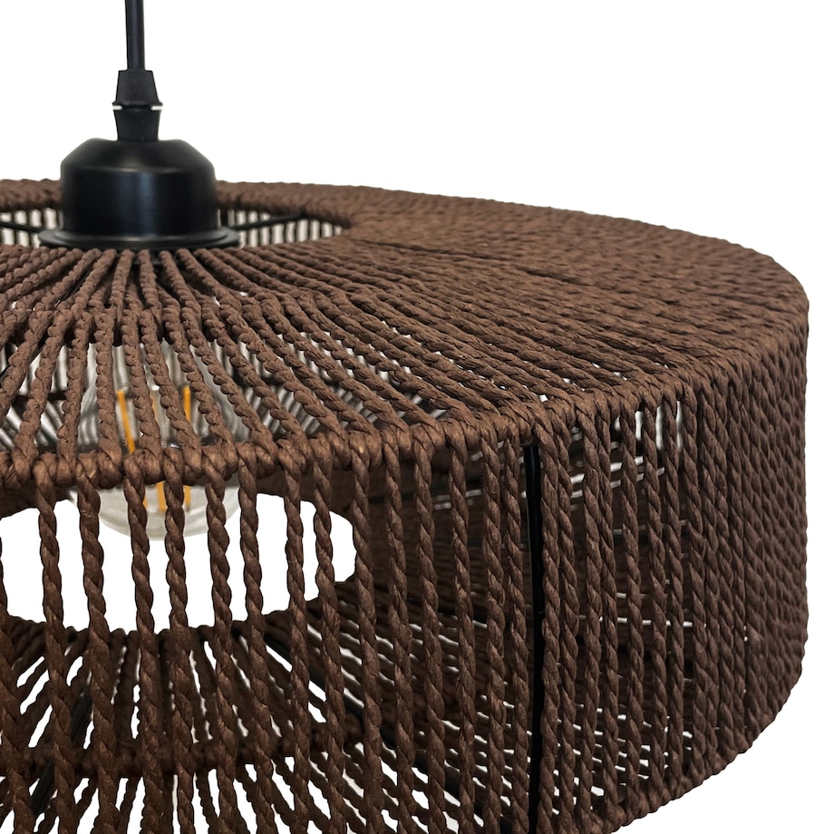 Lampa Wisząca Boho APP1295-1CP Brązowa
