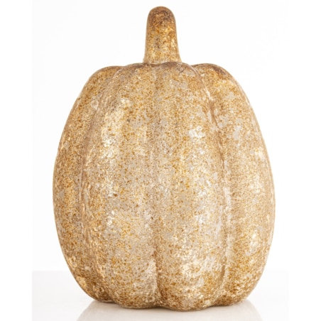 Dekoracja - dynia 21,5x16x16 cm GOGRA-2 złota