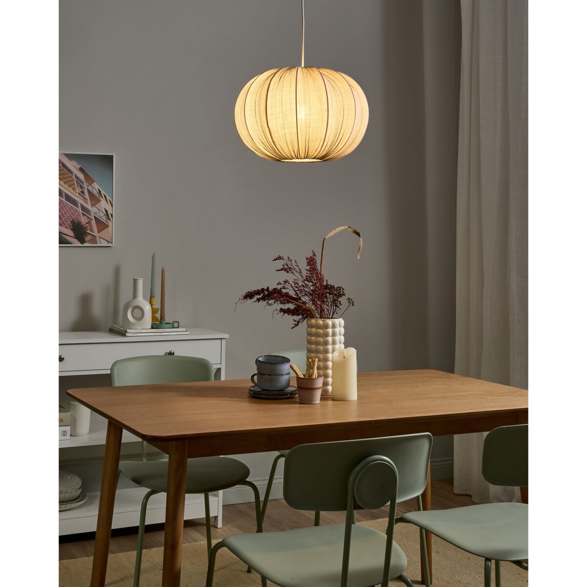 Lampa wisząca OKER Szary