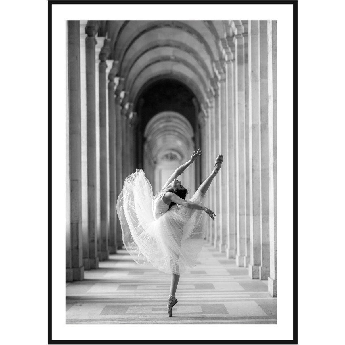 Poster Story, Plakat, Obraz - Baletnica w Paryżu, wymiary 70 x 100 cm