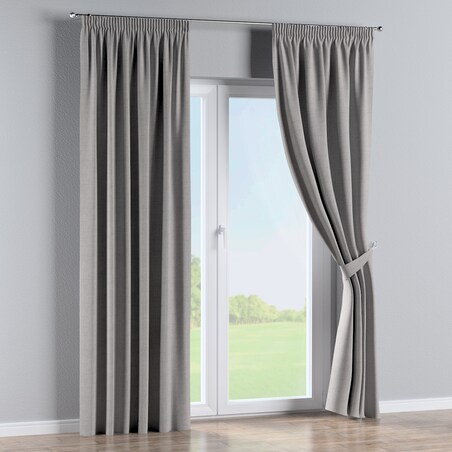 Zasłona na taśmie marszczącej 1 szt. 130x245 szarobeżowy melanż