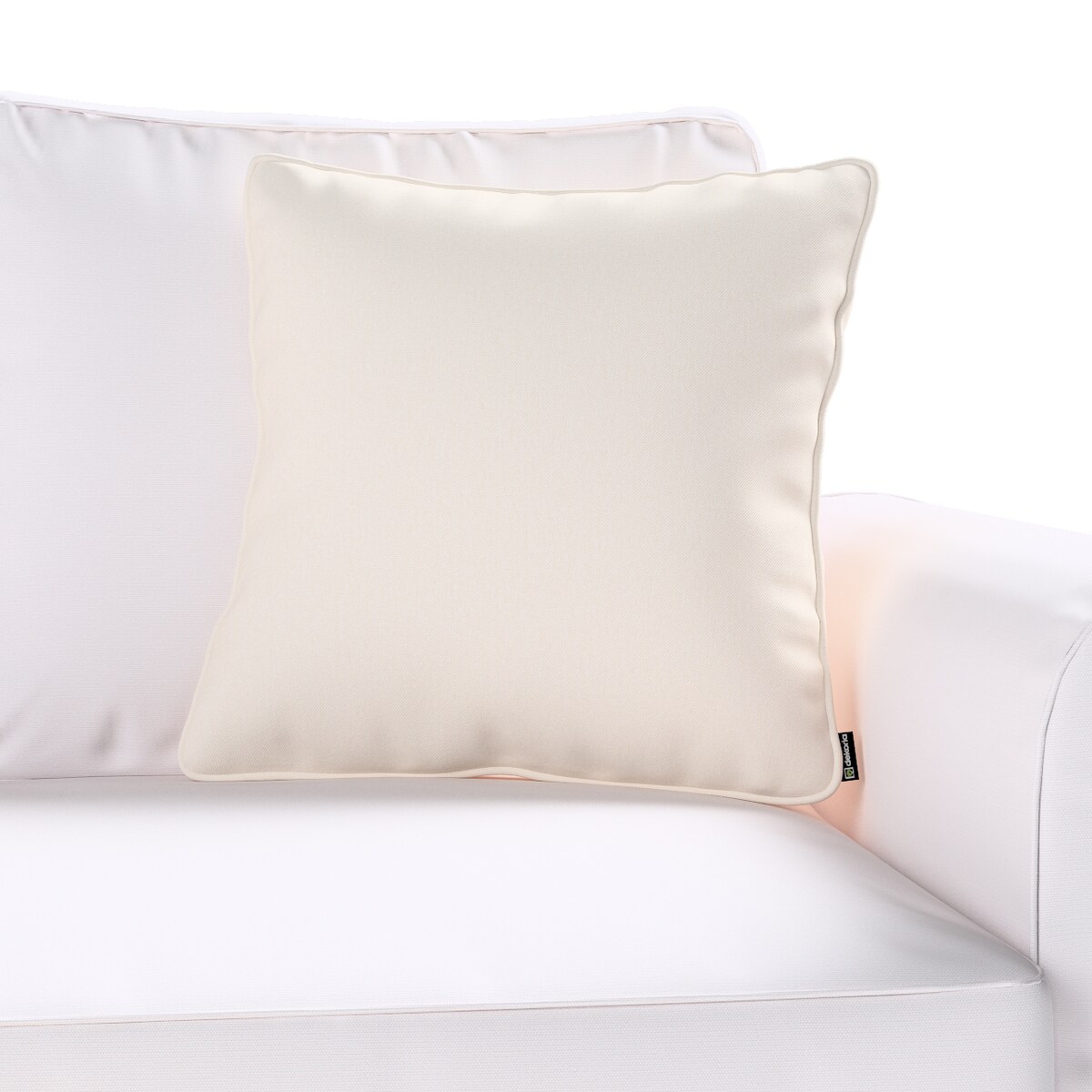 Poszewka Gabi na poduszkę 60x60 jasnobeżowy