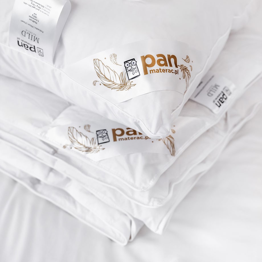 Kołdra puchowa zimowa 135x200 MILD marki PAN MATERAC