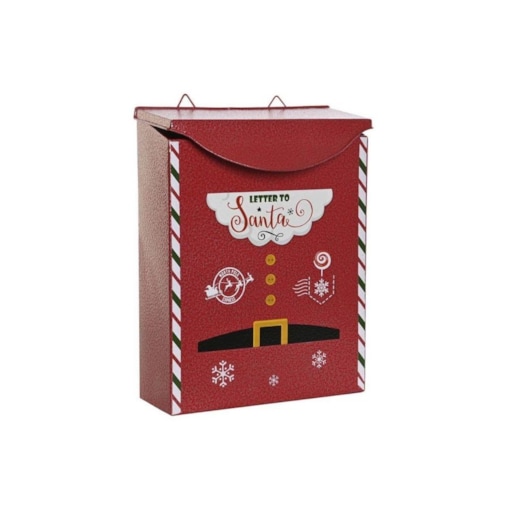 Skrzynka na listy świąteczna wisząca Santa