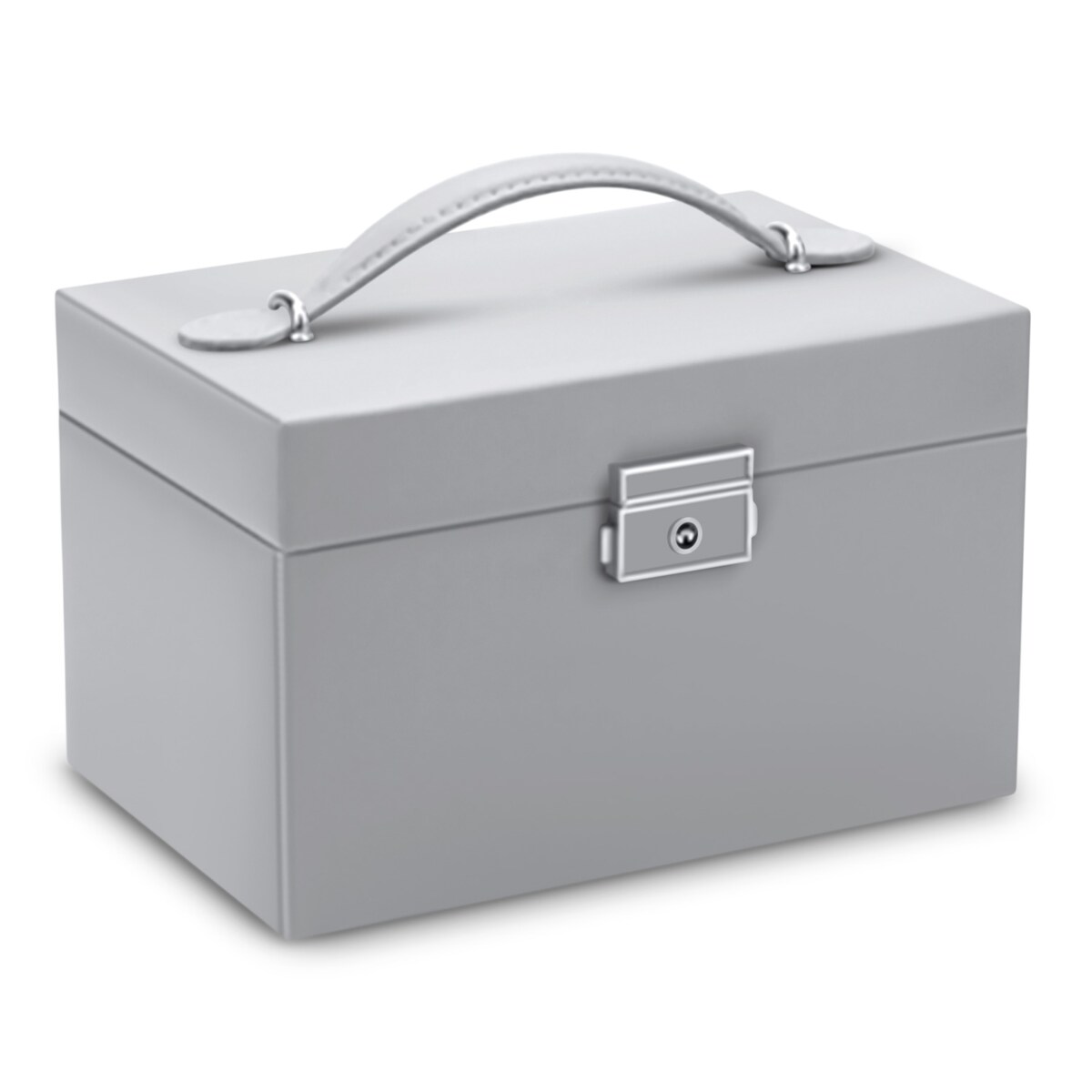 Pudełko szkatułka na biżuterię szare Massido