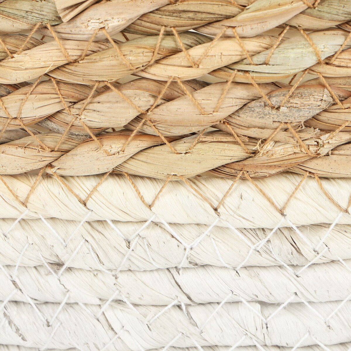 Zestaw 2szt Koszy Naturalnych Pleciony YT21B-34