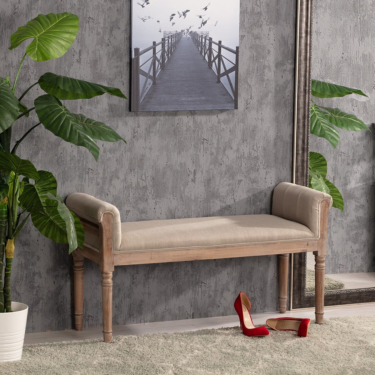 Ławka Versa 106 x 41,5 x 60 cm, 106 x 41,5 x 60 cm