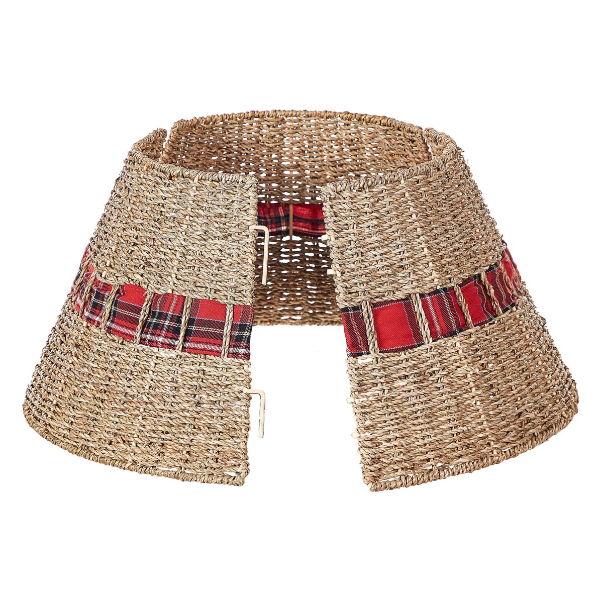 Osłonka pod choinkę Trawa morska 45x45 cm Naturalny MARCHE