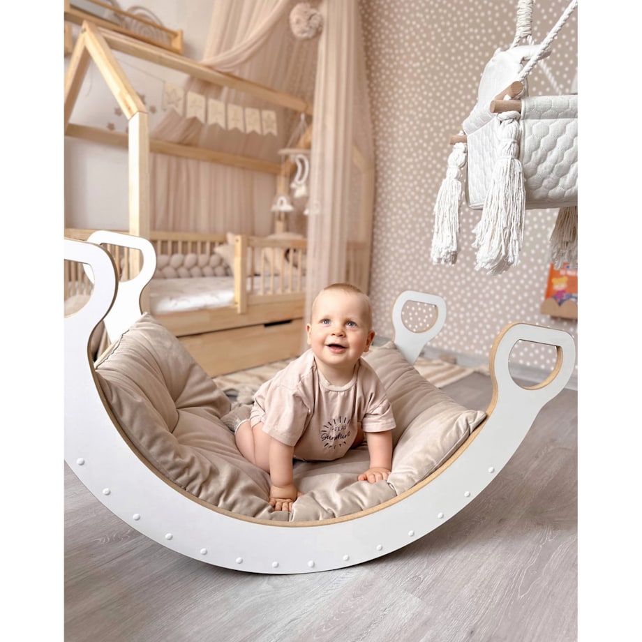 Poducha materac do DUŻEGO bujaka - BEŻOWY