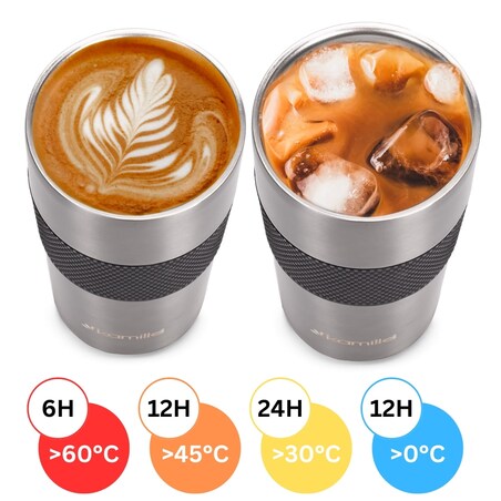 Kubek termiczny na kawę termos na napoje 480ml KAMILLE