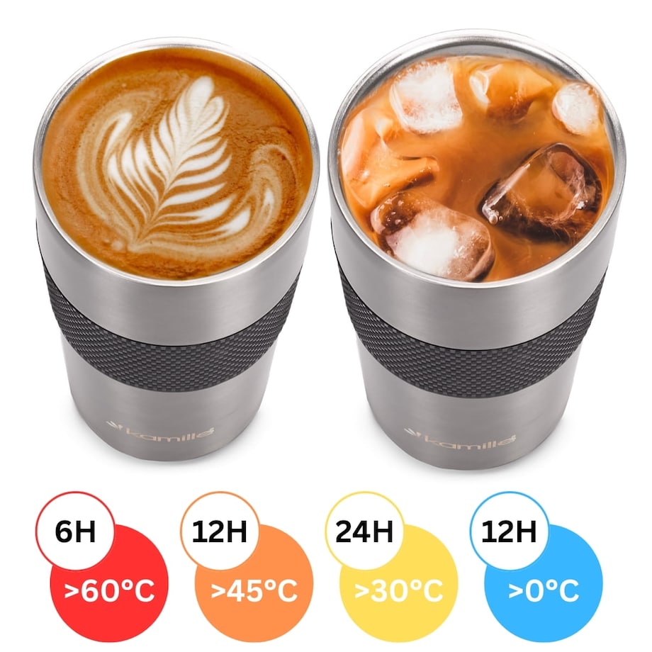 Kubek termiczny na kawę termos na napoje 480ml KAMILLE