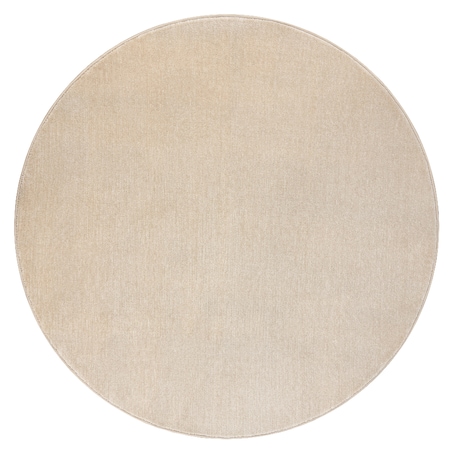 Dywan koło SEDUCTION krem 34 miękka, koło 100 cm