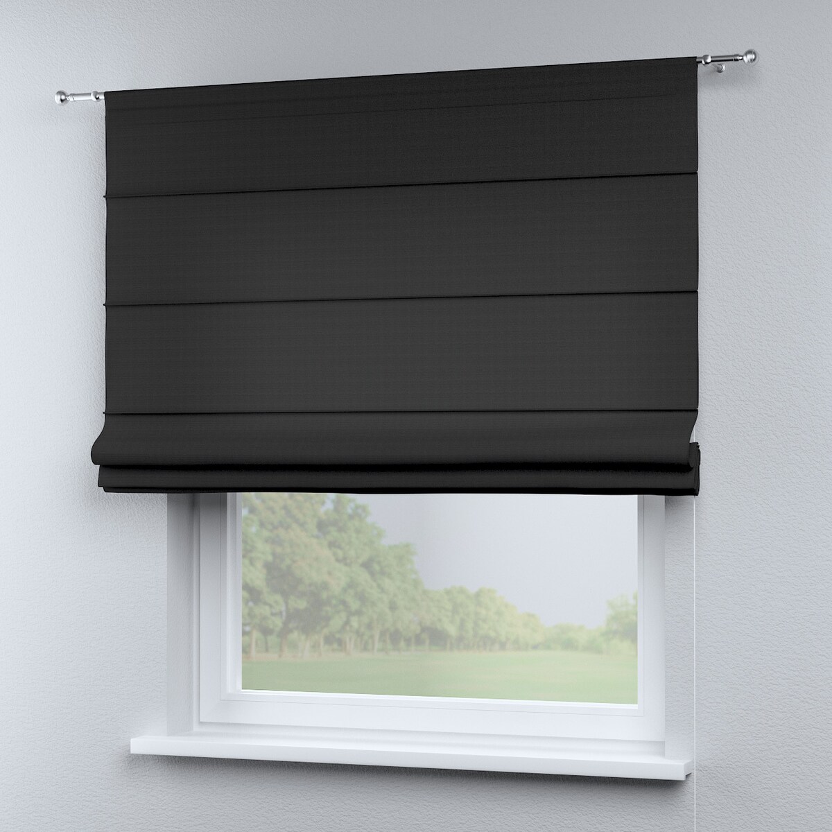 Roleta rzymska Torino 120x160 czarny