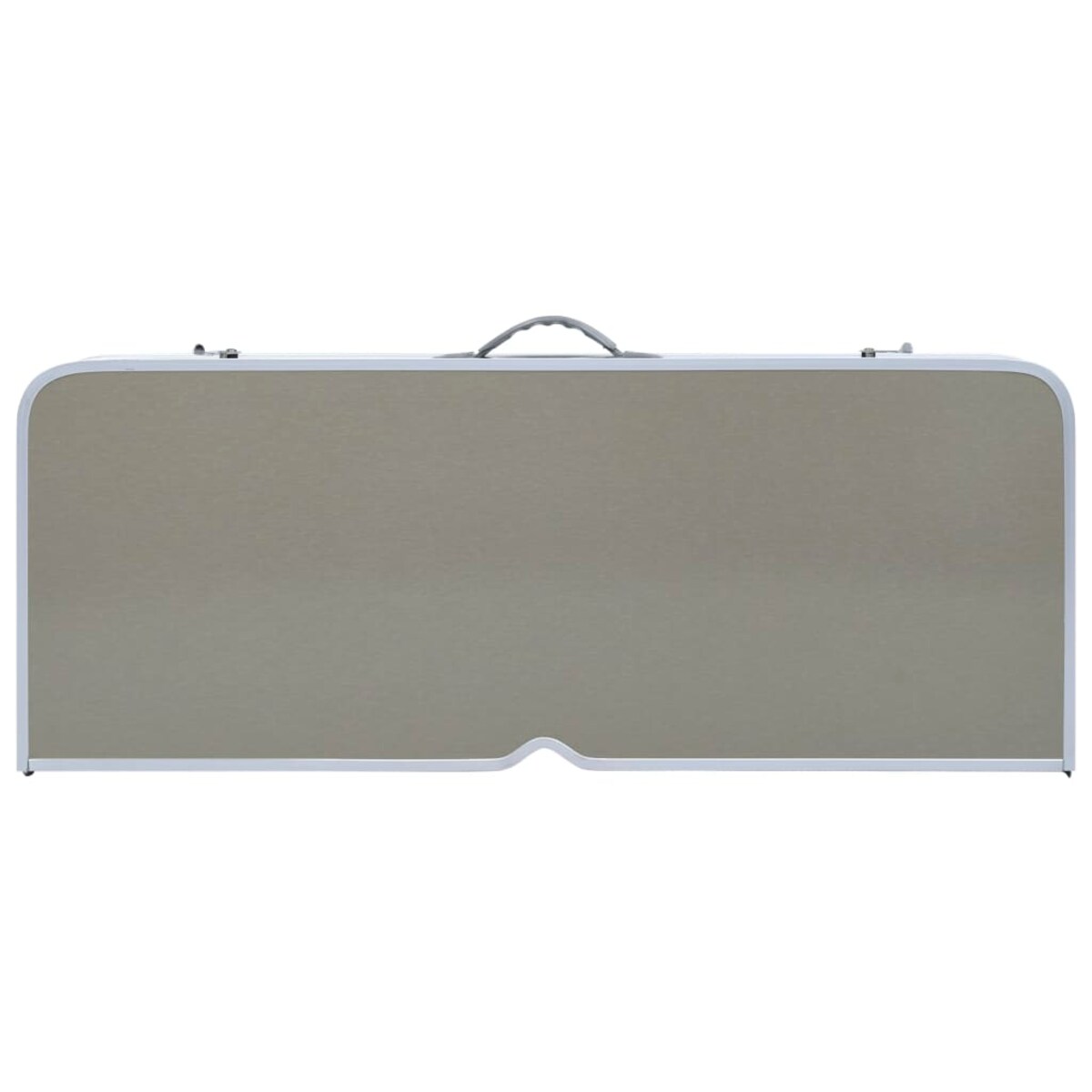 vidaXL Składany stolik turystyczny z 4 siedziskami, stal, aluminium