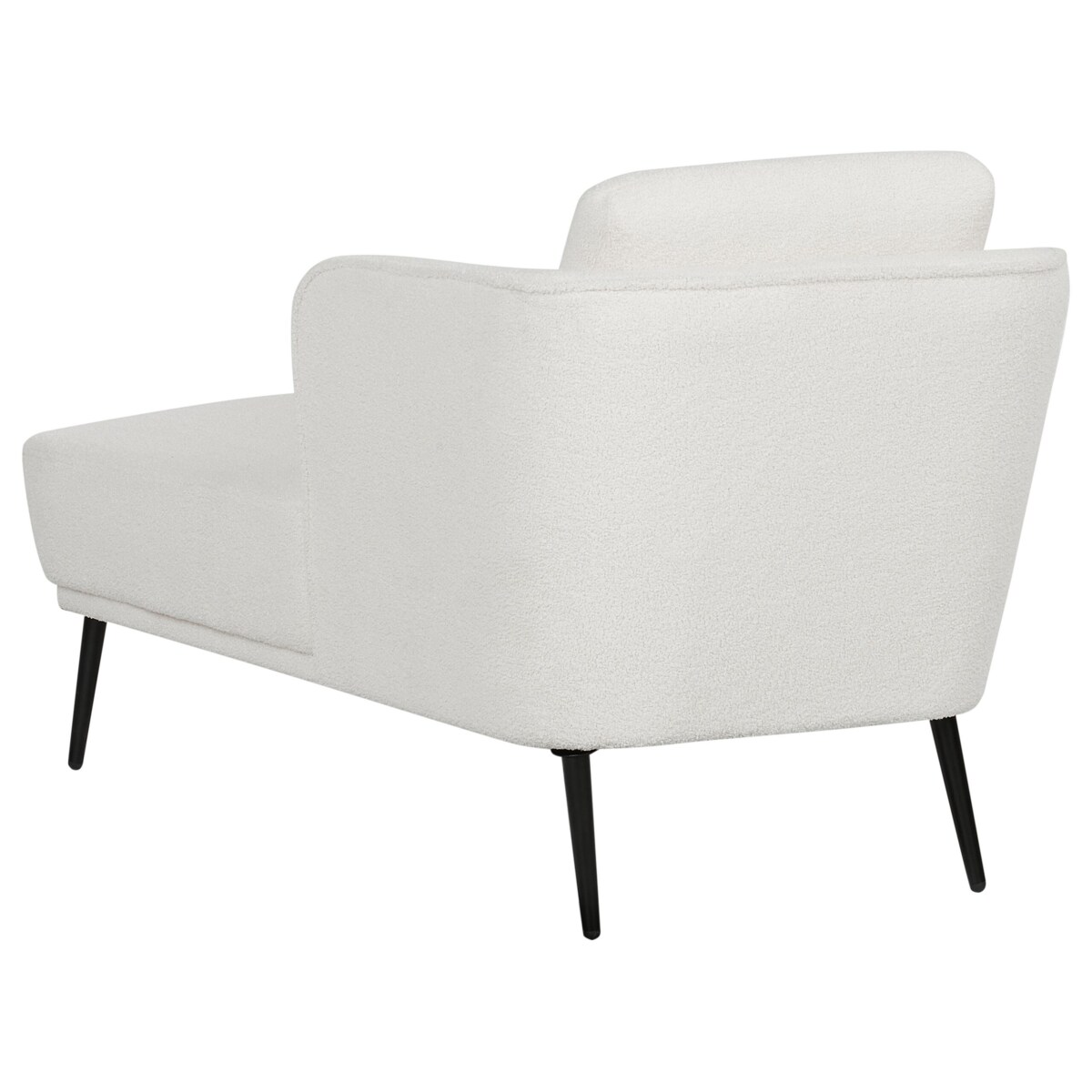 Szezlong boucle lewostronny złamana biel ARTHEZE