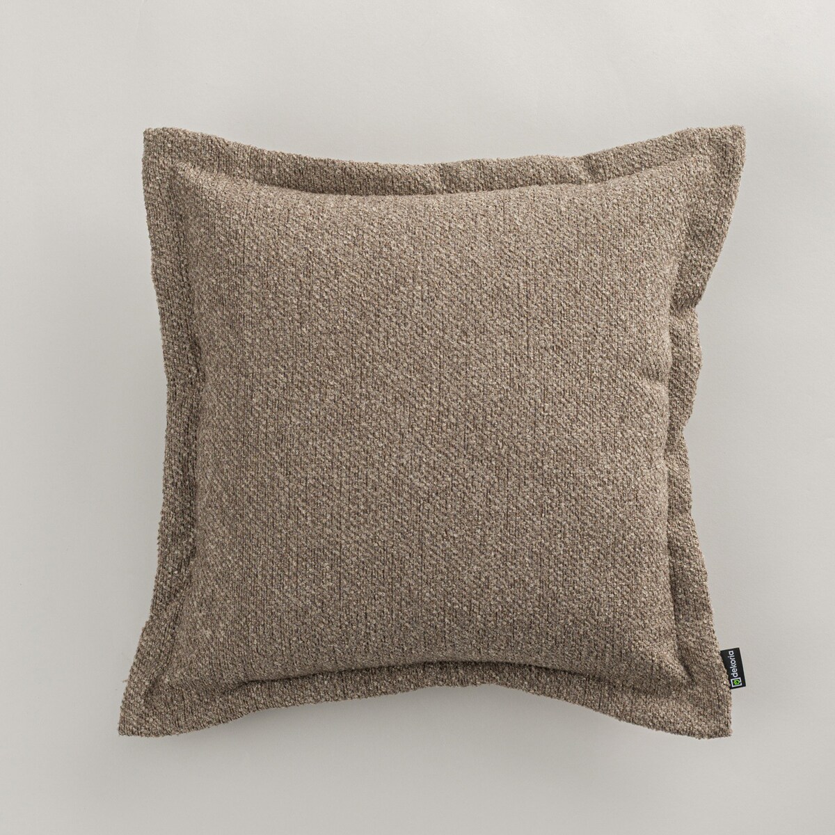 Poszewka Mona na poduszkę 45x45 ciemnobeżowy melanż