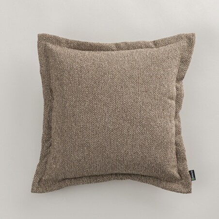 Poszewka Mona na poduszkę 45x45 ciemnobeżowy melanż
