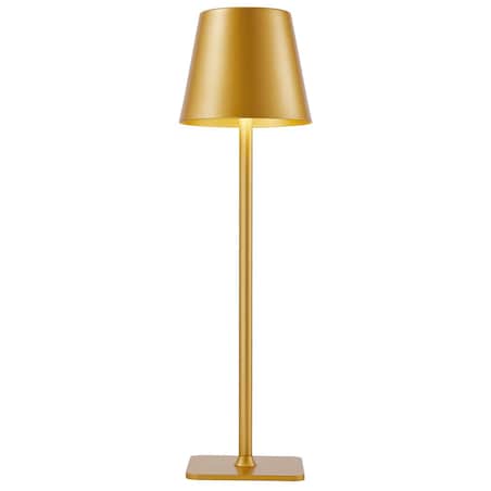 Stojąca lampka Atlis TB-2821-GD Italux LED 5W 3000-6500K IP54 złota