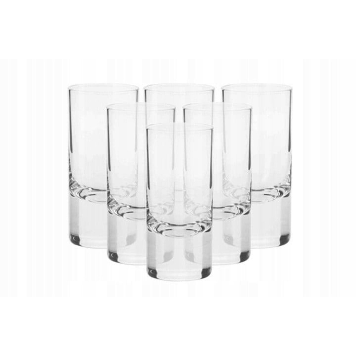 Zestaw 6 Kieliszków do Wódki 35 ml Sterling Krosno Wysokie z Grubym Dnem