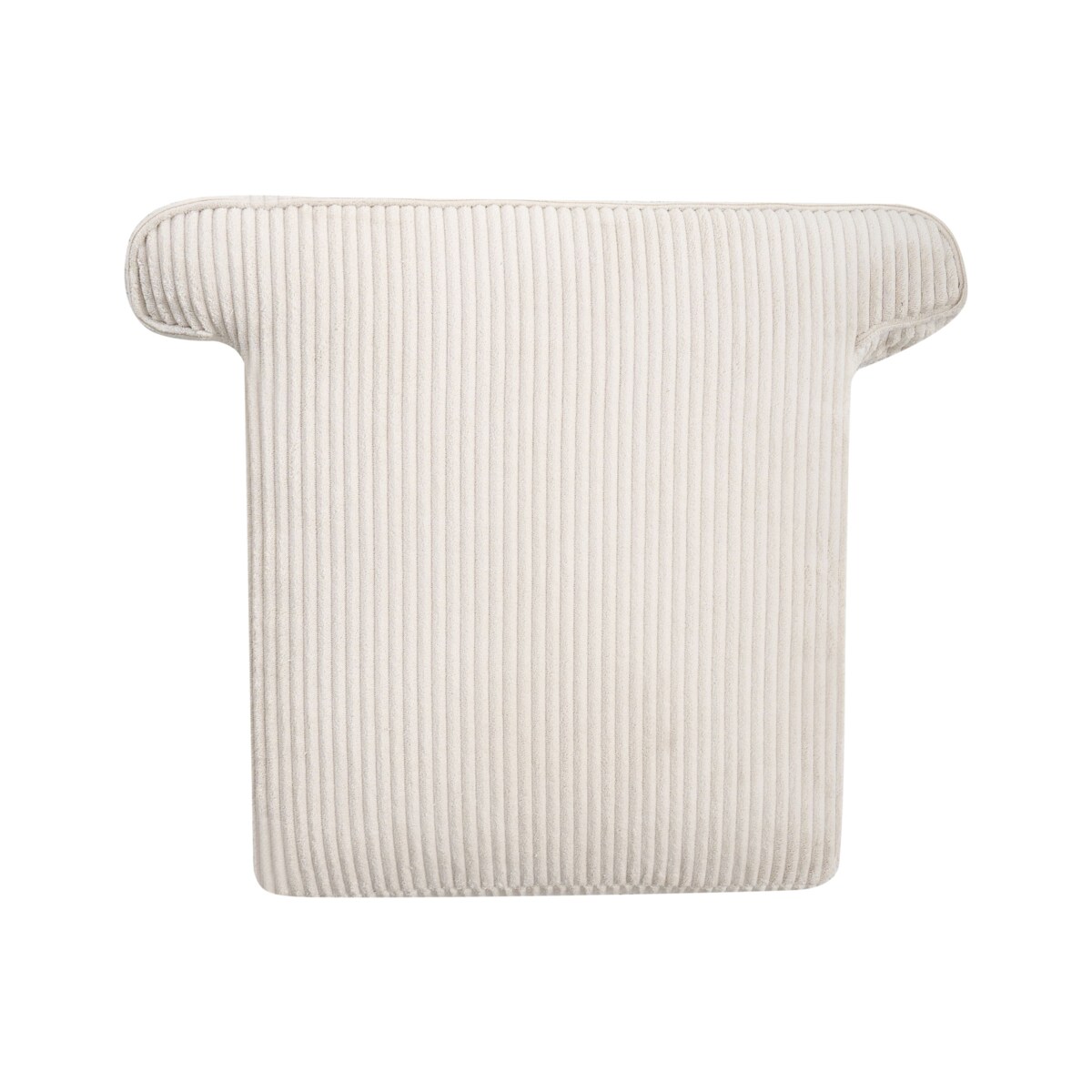 Fotel uszak ABSON Sztruks Jasnobeżowy