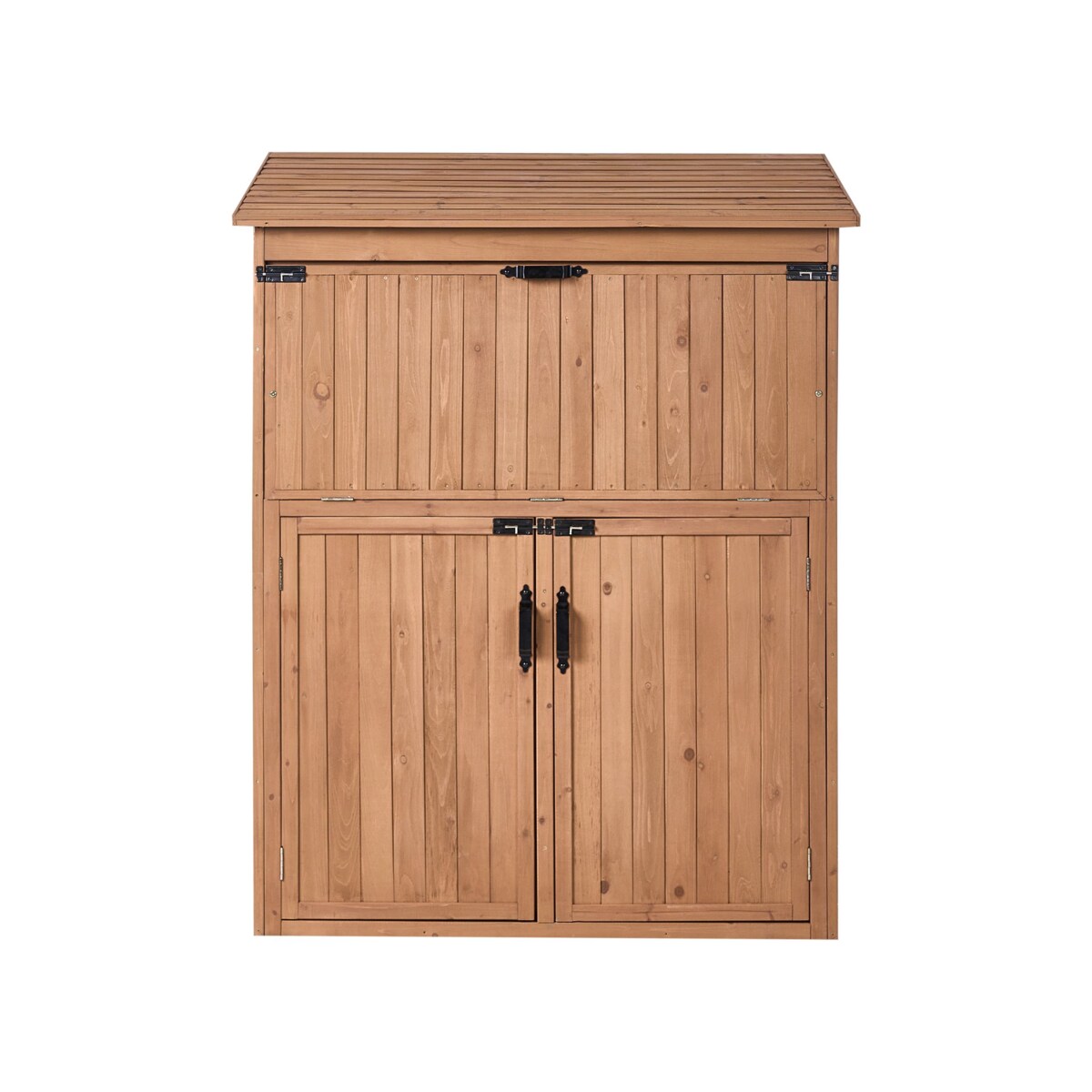 Schowek narzędziowy TOFFIA Drewno jodłowe 127 cm 66 cm Brązowy