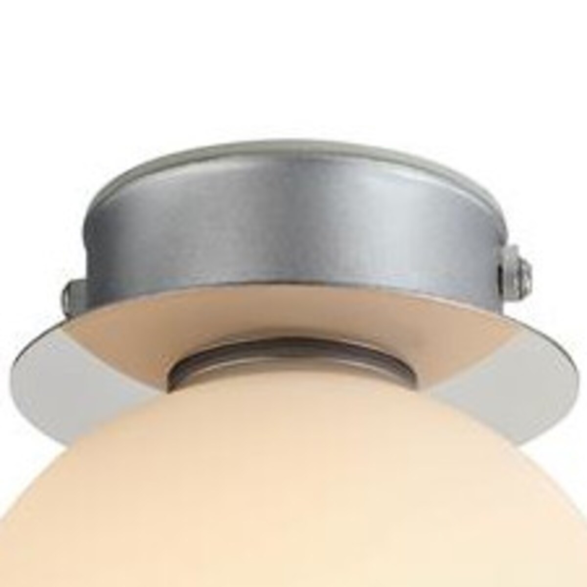 Kinkiet LAMPA ścienna MINI 108065 Markslojd szklana OPRAWA sufitowa kula loftowa chrom biała