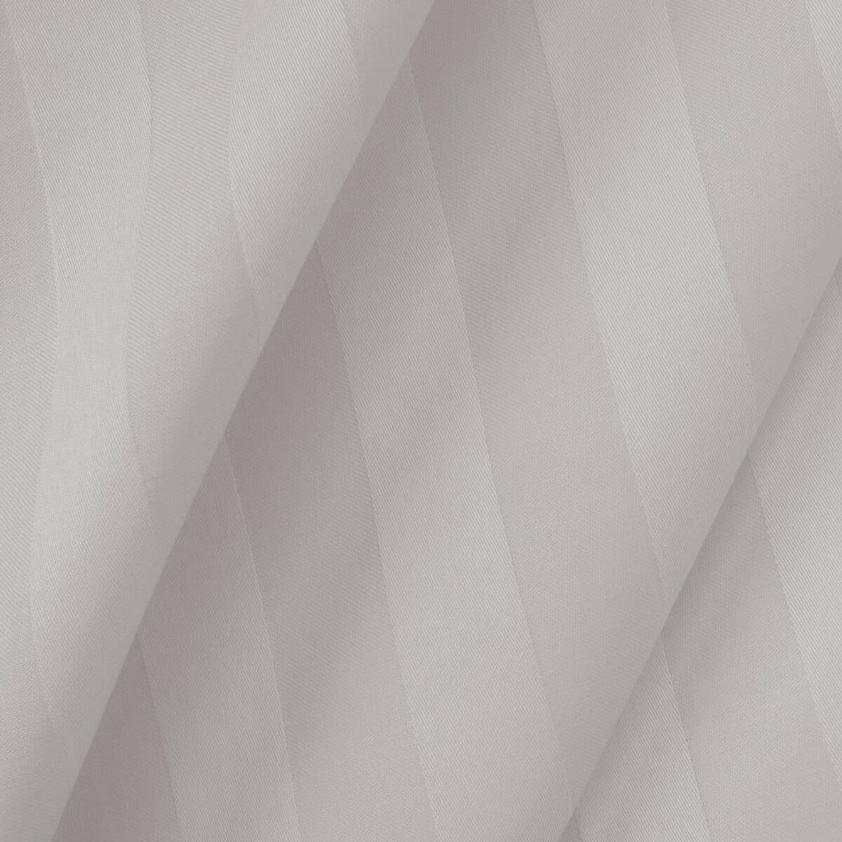 Poszewka bambusowa satyna bawełniana 50x60 Bamboo paski, szare