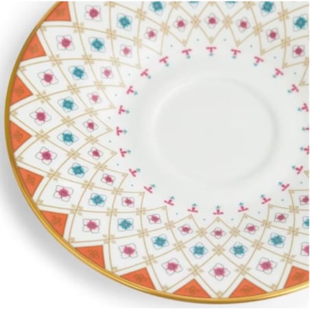 Filiżanka do herbaty ze spodkiem Peony Diamond Wonderlust Wedgwood