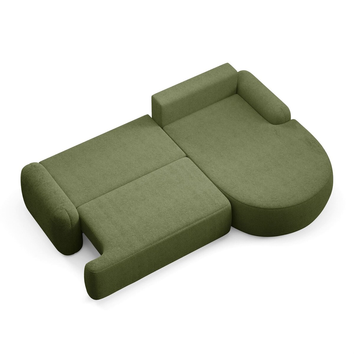 Zaokrąglony narożnik CLEO z funkcją spania, wersja prawa, Quelle 38