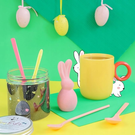 Herbata czarna sypana liściasta HAPPY EASTER prezent upominek na Wielkanoc Zajączka dla kobiety faceta