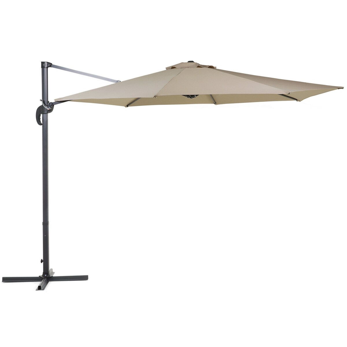 Parasol ogrodowy ⌀ 300 cm beżowy SAVONA