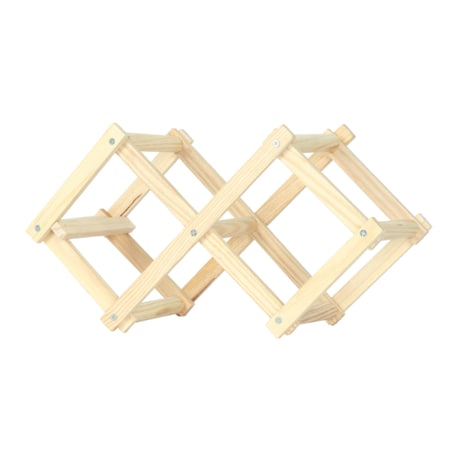 restaer drewniany stojak na wino 31,5x12x16 cm