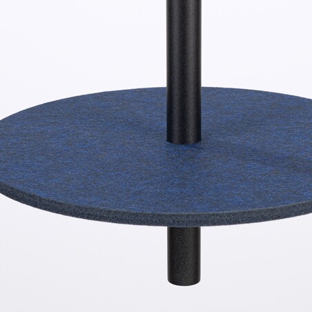 Lampa wisząca FELTRO 1 czarna/granatowa