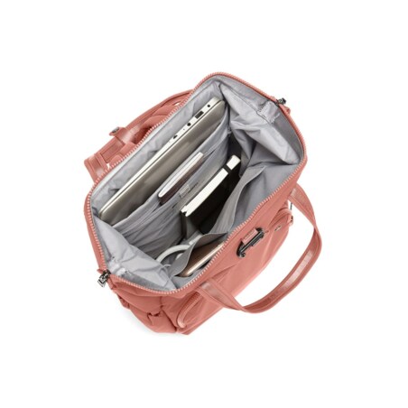 Plecak damski antykradzieżowy Pacsafe Citysafe CX Econyl® - różowy