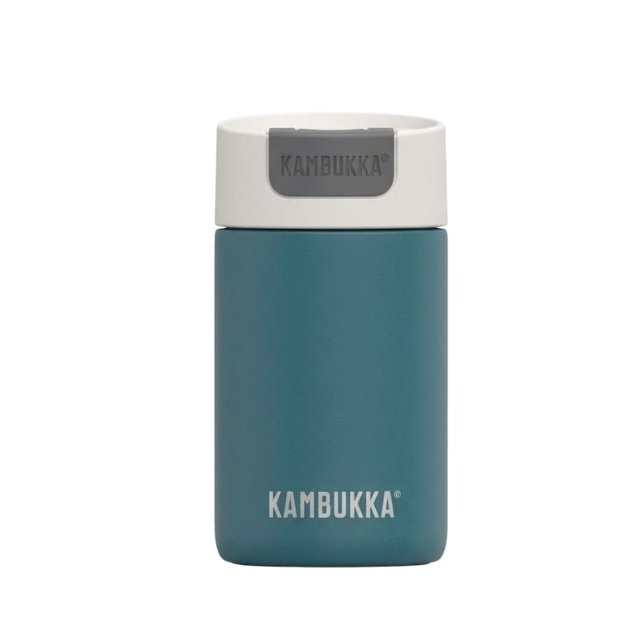 Kubek termiczny na kawę, herbatę, termos podróżny do auta Olympus 300 ml - Deep Teal