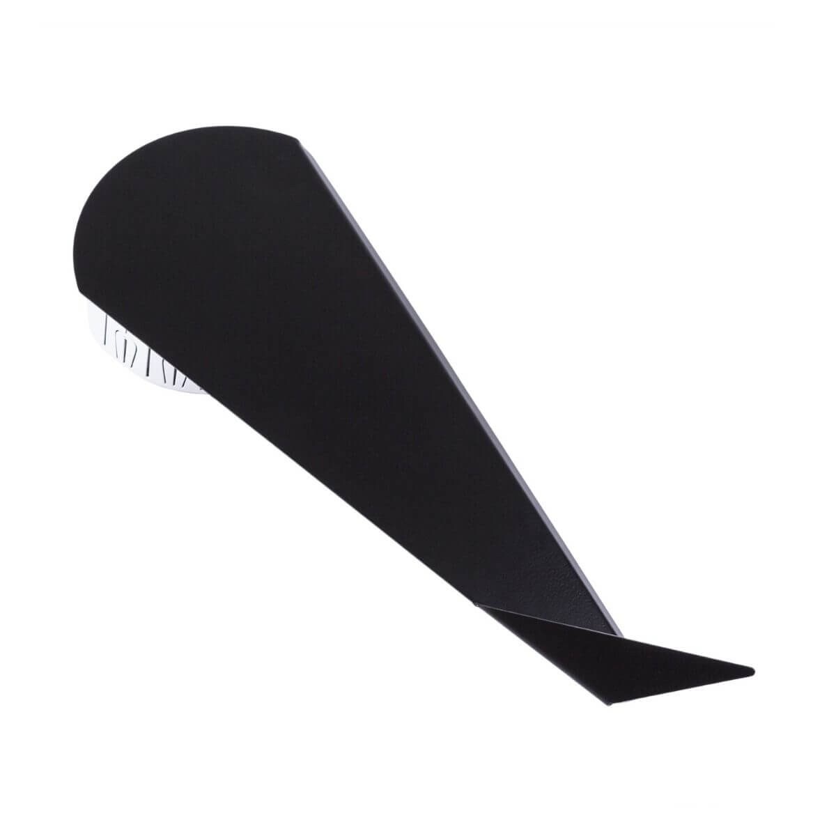 LAMPA ścienna ORIGAMI PAWN-B Abigali metalowa OPRAWA paw LED 3W 3000K kinkiet czarny