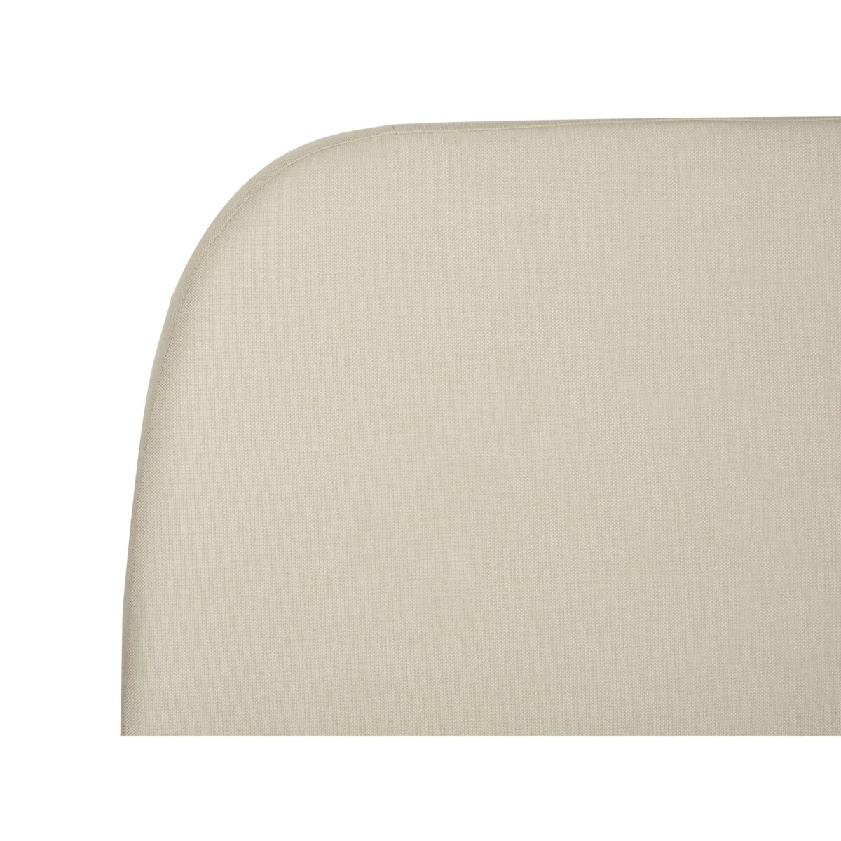 Łóżko wodne tapicerowane 160 x 200 cm beżowe ROISEL