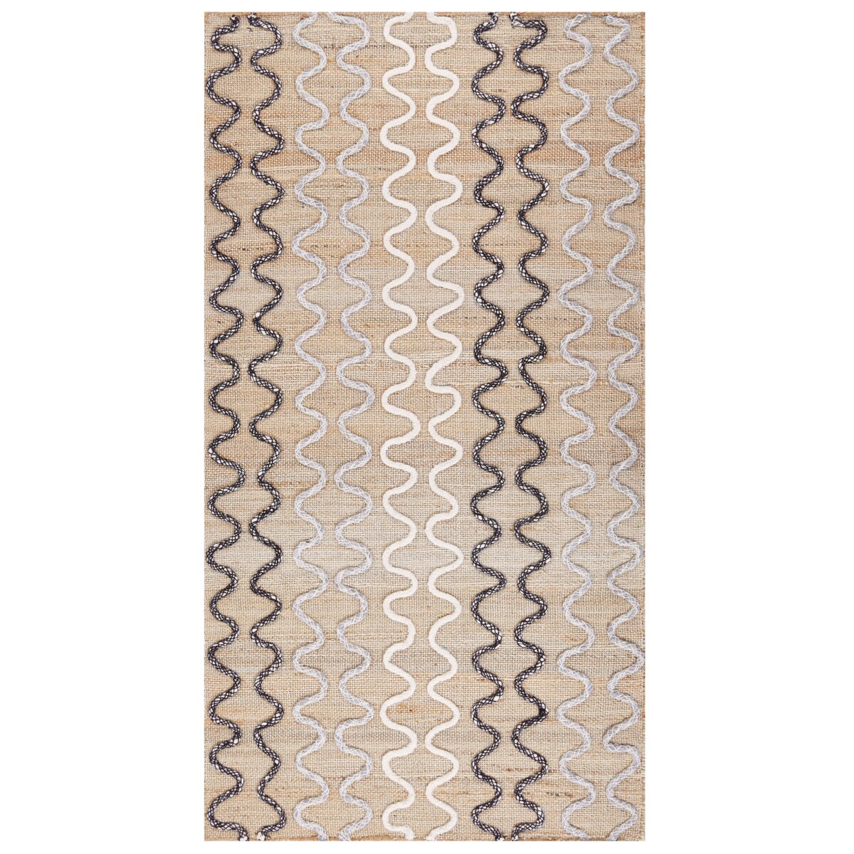 Dywan jutowy 80 x 150 cm beżowy SOGUT
