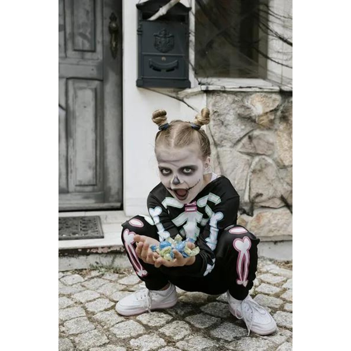 Strój dziecięcy Kościotrup, rozmiar 116-128