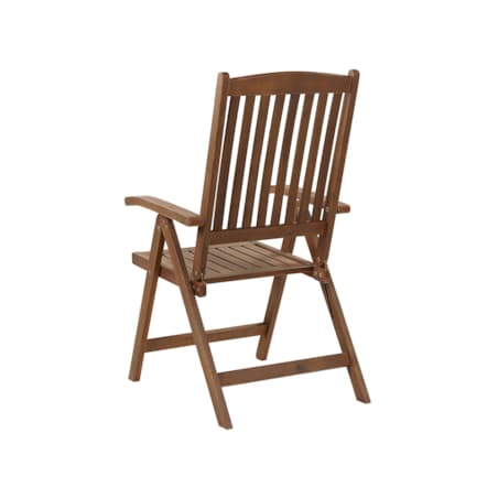 Zestaw ogrodowy dla 6 osób AMANTEA z parasolem Drewno akacjowe Niebieski