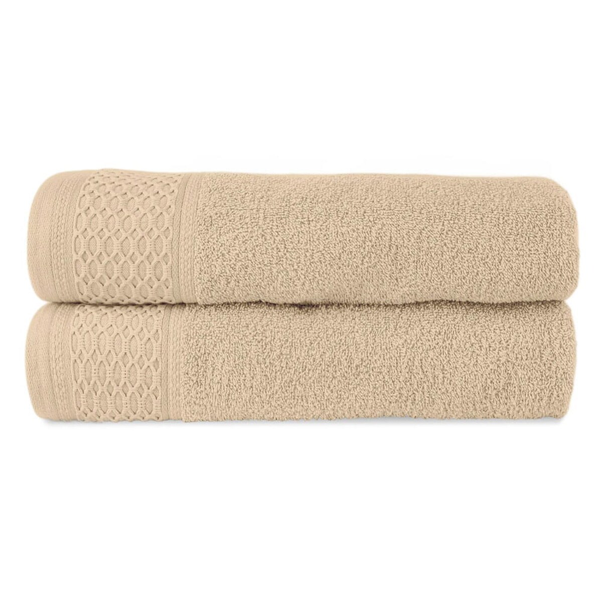 Ręcznik bawełniany 70x140 cm Solano kolor kawowy