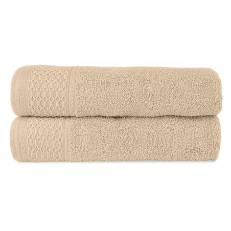 Ręcznik bawełniany 70x140 cm Solano kolor kawowy